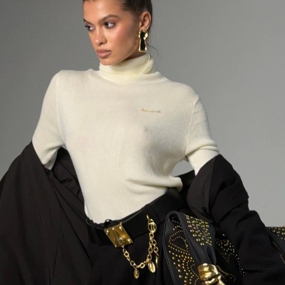 Schiaparelli Sweaters - Schiaparelli Stretch Turtleneck